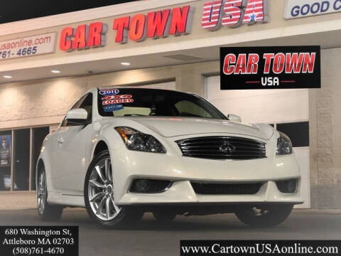 2011 Infiniti G37 Coupe for sale at Car Town USA in Attleboro MA