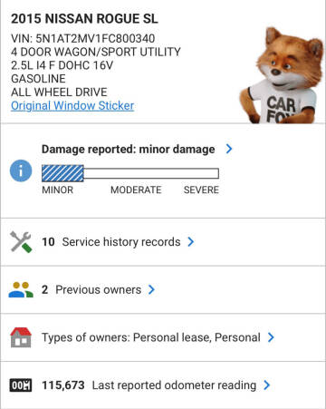 2015 Nissan Rogue SL