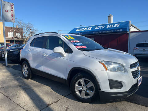 2016 Chevrolet Trax for sale at Gonzalez Auto Sales in Joliet IL