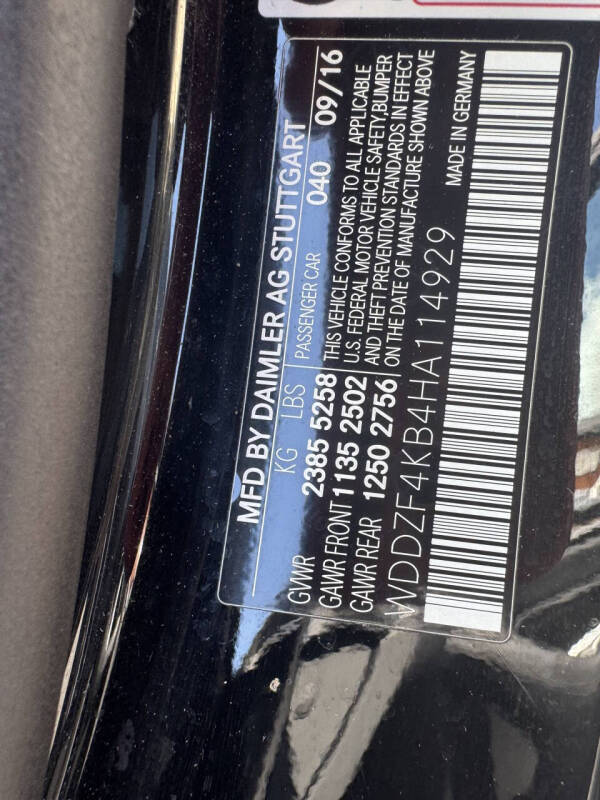 2017 Mercedes-Benz E-Class E 300 4MATIC