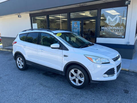 2014 Ford Escape for sale at MacDonald Motor Sales in High Point NC