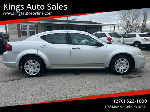 2012 Dodge Avenger for sale at Kings Auto Sales in Cadiz KY