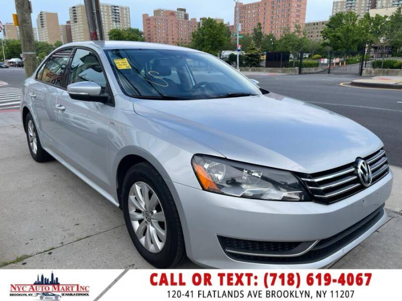 2015 Volkswagen Passat for sale at NYC AUTOMART INC in Brooklyn NY