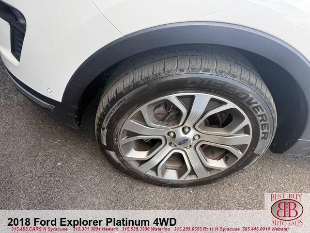 2018 Ford Explorer Platinum