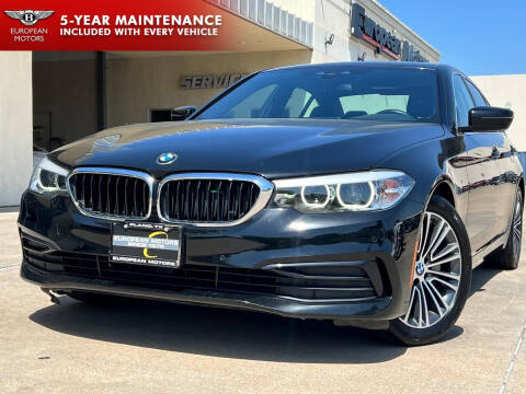 2019 BMW 5 Series for sale at European Motors Inc in Plano TX