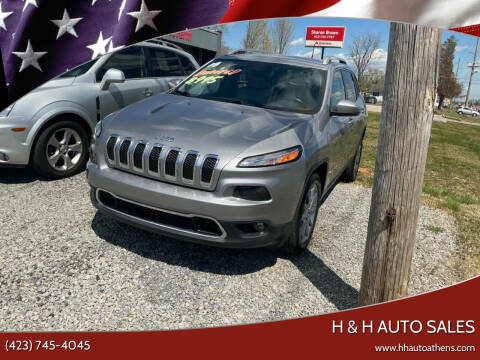2018 Jeep Cherokee for sale at H & H Auto Sales in Athens TN