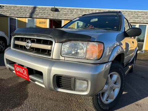 2002 Nissan Pathfinder for sale at Superior Auto Sales, LLC in Wheat Ridge CO