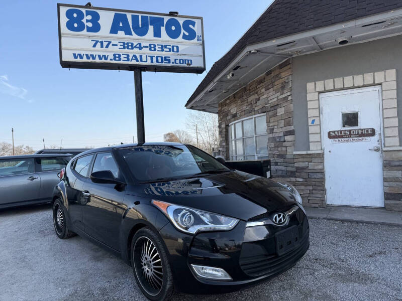 2014 Hyundai Veloster for sale at 83 Autos LLC in York PA