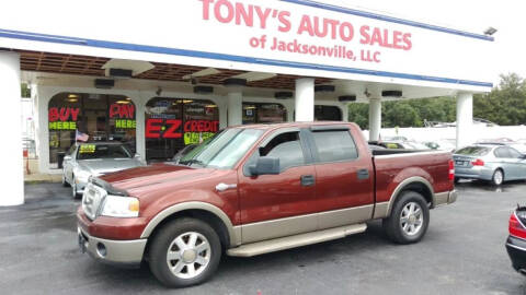 2006 Ford F-150 for sale at Tony's Auto Sales in Jacksonville FL