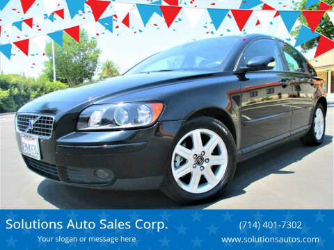 2005 Volvo S40 for sale at Solutions Auto Sales Corp. in Orange CA