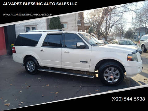 2008 Ford Expedition EL for sale at ALVAREZ BLESSING AUTO SALES LLC in Green Bay WI