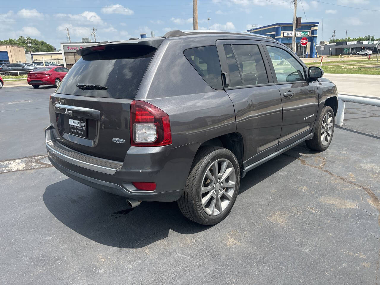 Gray 2016 Jeep Compass Latitude 4x4 Latitude 4dr SUV 2