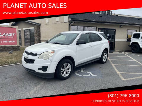 2012 Chevrolet Equinox for sale at PLANET AUTO SALES in Lindon UT