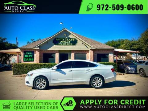 2016 Chevrolet Impala for sale at Auto Class Direct in Plano TX