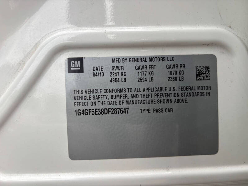 2013 Buick LaCrosse Premium 2