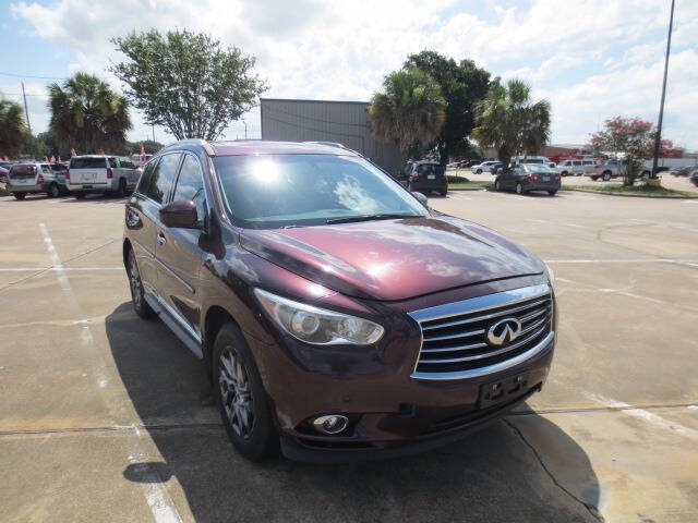 2013 Infiniti JX35 for sale at MOTORS OF TEXAS in Houston TX