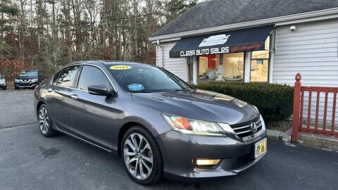 2014 Honda Accord for sale at Clear Auto Sales in Dartmouth MA