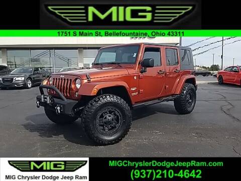 2014 Jeep Wrangler Unlimited for sale at MIG Chrysler Dodge Jeep Ram in Bellefontaine OH