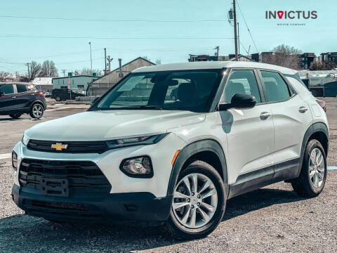 2022 Chevrolet TrailBlazer for sale at INVICTUS MOTOR COMPANY in West Valley City UT