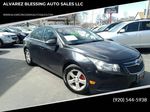 2013 Chevrolet Cruze for sale at ALVAREZ BLESSING AUTO SALES LLC in Green Bay WI