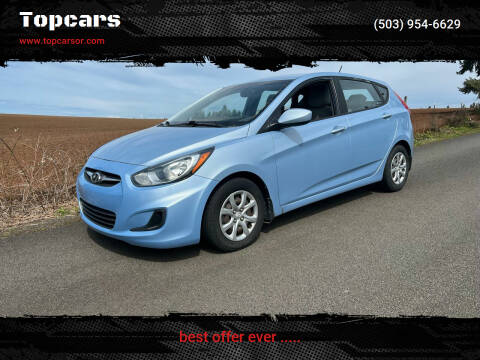 2013 Hyundai Accent for sale at Topcars in Wilsonville OR
