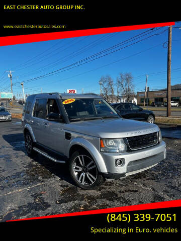 2016 Land Rover LR4 for sale at EAST CHESTER AUTO GROUP INC. in Kingston NY