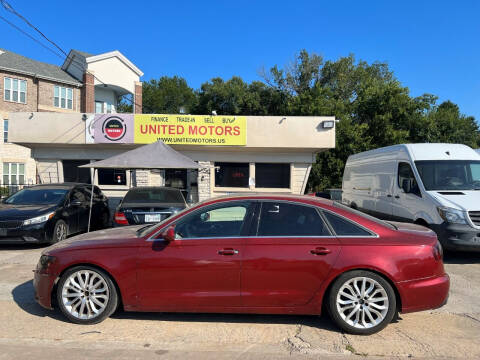 2014 Audi A6 for sale at UNITED MOTORS in Mckinney TX