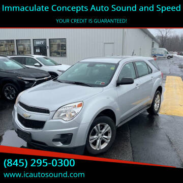 2014 Chevrolet Equinox for sale at Immaculate Concepts Auto Sound and Speed in Liberty NY