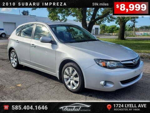 2010 Subaru Impreza for sale at Daskal Auto LLC in Rochester NY