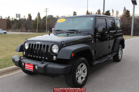2015 Jeep Wrangler Unlimited for sale at My Choice Motors Elmhurst in Elmhurst IL