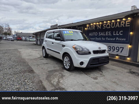 2010 Kia Soul for sale at Fair 'N Square Auto Sales, LLC in Auburn WA