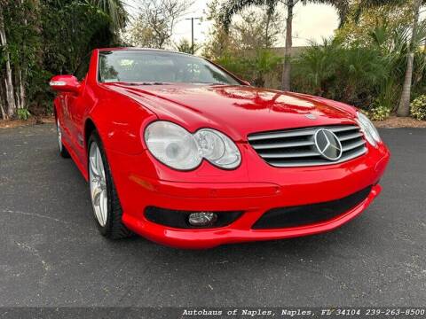 2003 Mercedes-Benz SL-Class for sale at Autohaus of Naples in Naples FL