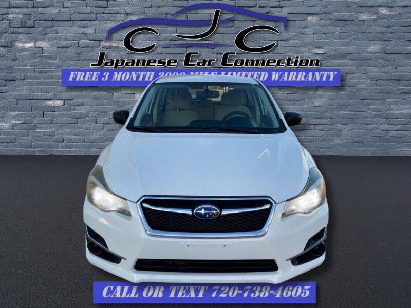 2015 Subaru Impreza 2.0i