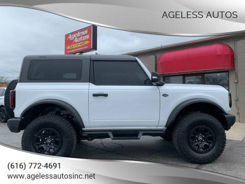 2022 Ford Bronco for sale at Ageless Autos in Zeeland MI