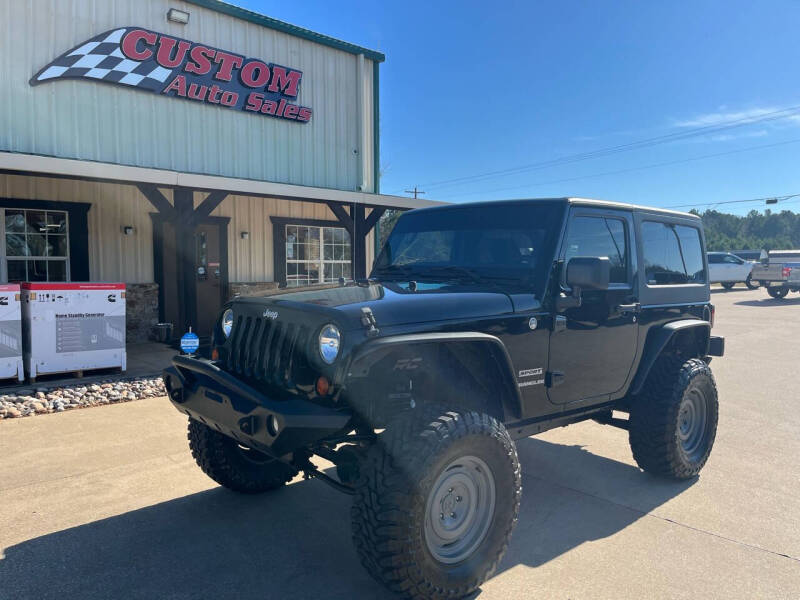 2012 Jeep Wrangler for sale at Custom Auto Sales - AUTOS in Longview TX