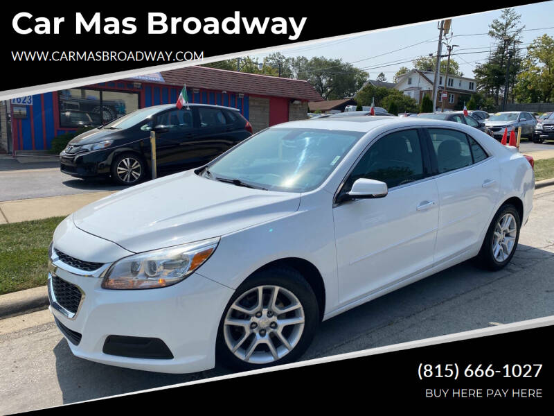 2015 Chevrolet Malibu for sale at Car Mas Broadway in Crest Hill IL