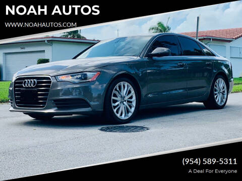 2013 Audi A6 for sale at NOAH AUTOS in Hollywood FL
