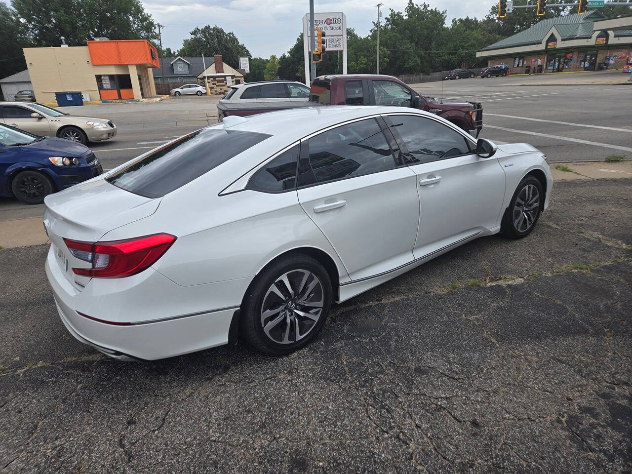 2019 Honda Accord Hybrid for sale at QUALITY USED CARS LLC in Salina, KS