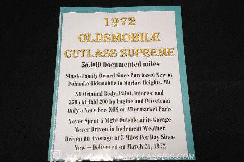 1972 Oldsmobile Cutlass