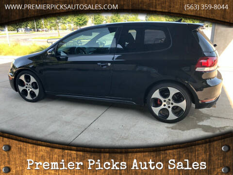 2012 Volkswagen GTI for sale at Premier Picks Auto Sales in Bettendorf IA