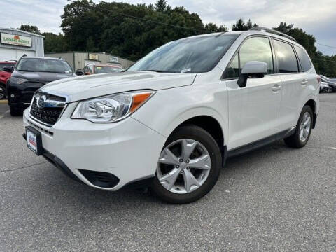 2016 Subaru Forester for sale at Sonias Auto Sales in Worcester MA