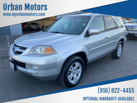 2006 Acura MDX for sale at Urban Motors in Sacramento CA