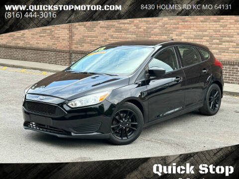 2018 Ford Focus for sale at Quick Stop Motors in Kansas City MO