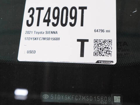 2021 Toyota Sienna XLE 7-Passenger