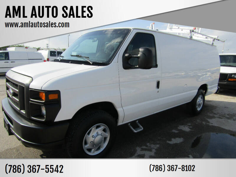 2009 Ford E-Series Cargo for sale at AML AUTO SALES - Cargo Vans in Opa-Locka FL