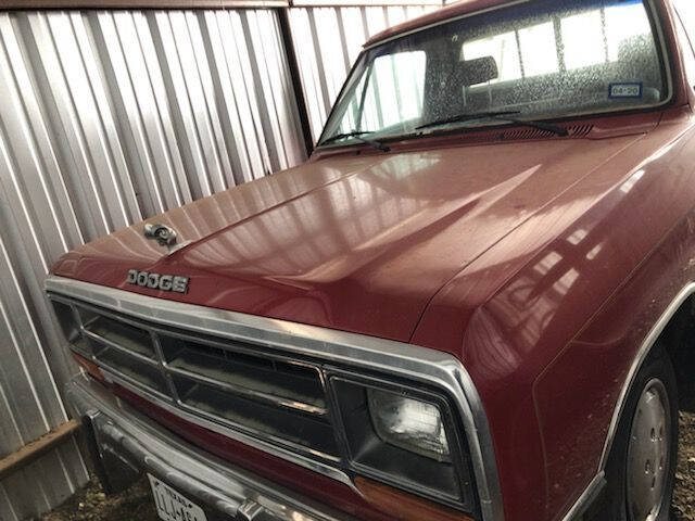 1990 Dodge RAM 150 for sale at CLASSIC MOTOR SPORTS in Winters TX