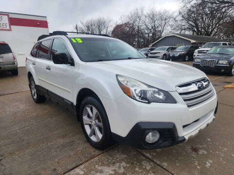 2013 Subaru Outback for sale at Quallys Auto Sales in Olathe KS