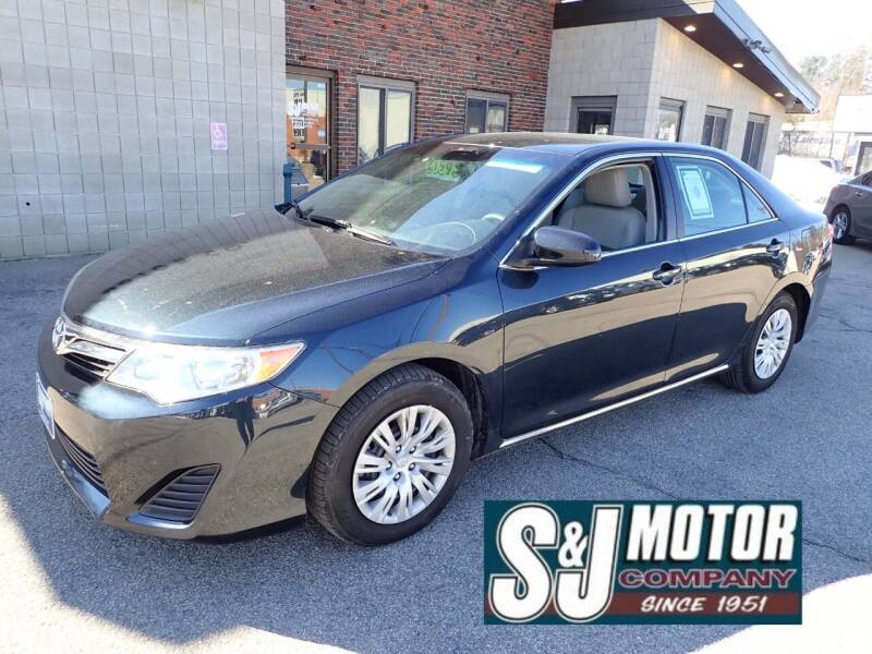 2014 Toyota Camry for sale at S & J Motor Co Inc. in Merrimack NH