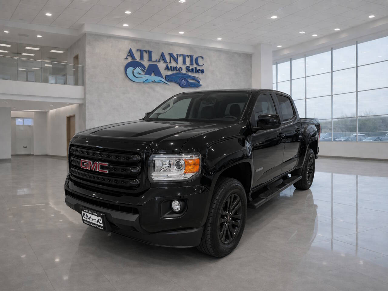 Black 2017 GMC Canyon Pickup Truck Four-Wheel Drive 8-Speed Automatic