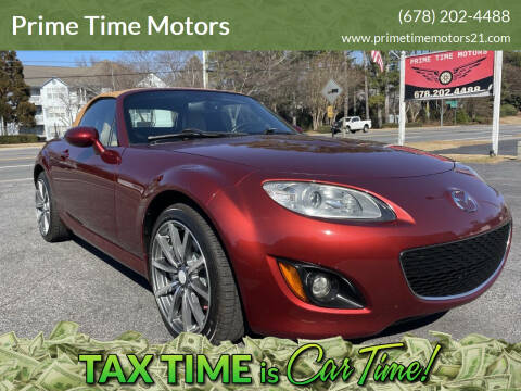 2010 Mazda MX-5 Miata for sale at Prime Time Motors in Marietta GA